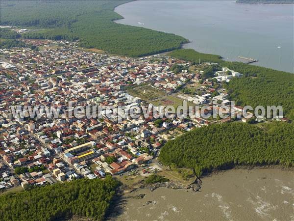 Photo aérienne de Guyane (Cayenne)