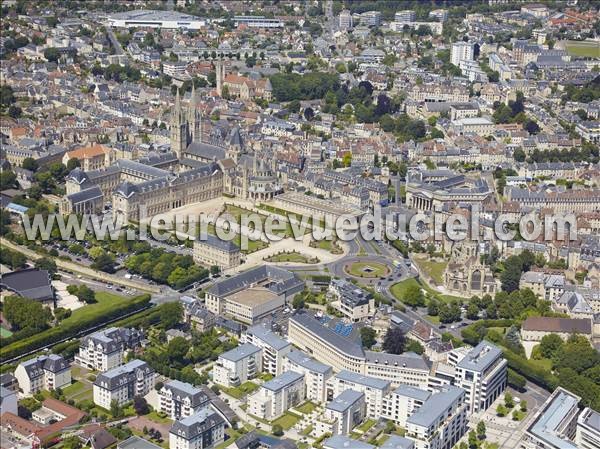 Photo aérienne de Caen