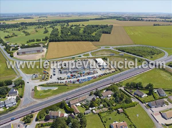 Photo aérienne de Saint-Aignan-de-Cramesnil