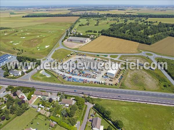 Photo aérienne de Saint-Aignan-de-Cramesnil