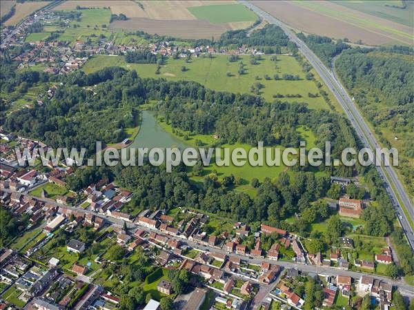 Photo aérienne de Douchy-les-Mines