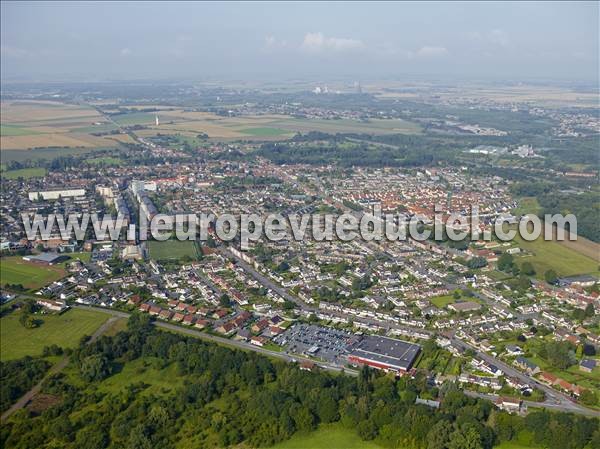 Photo aérienne de Douchy-les-Mines