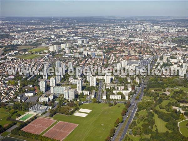 Photo aérienne de Saint-Denis