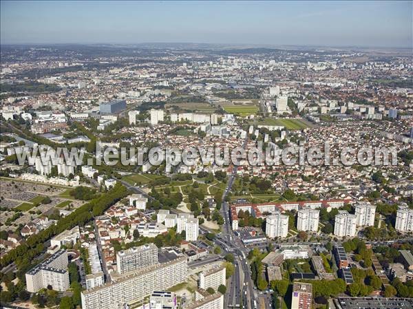 Photo aérienne de Saint-Denis