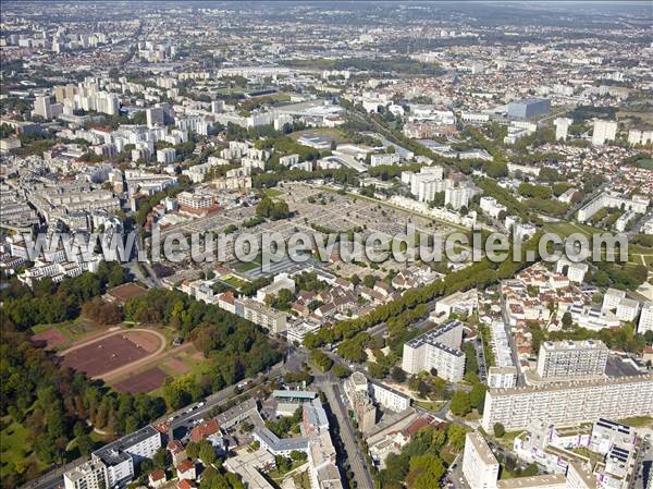 Photo aérienne de Saint-Denis