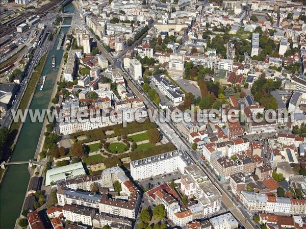 Photo aérienne de Saint-Denis