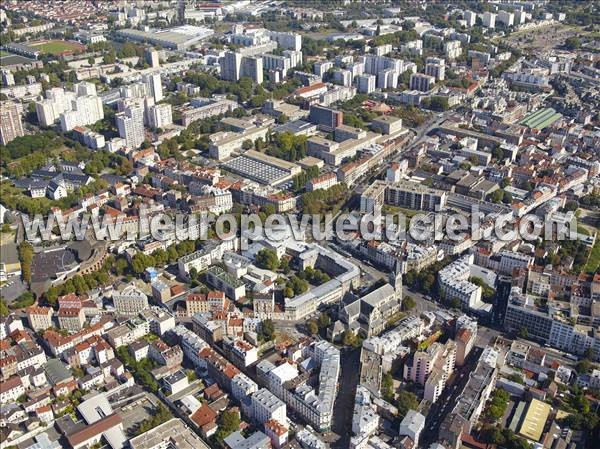 Photo aérienne de Saint-Denis