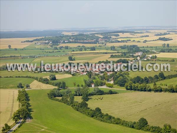 Photo aérienne de Baudrecourt