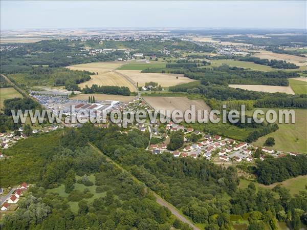 Photo aérienne de Clacy-et-Thierret