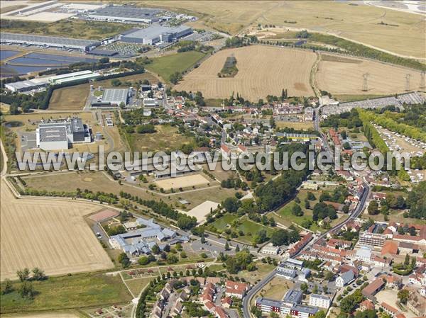 Photo aérienne de Tremblay-en-France