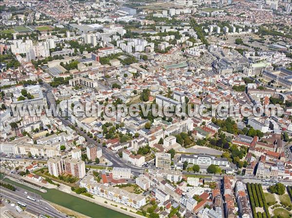 Photo aérienne de Saint-Denis