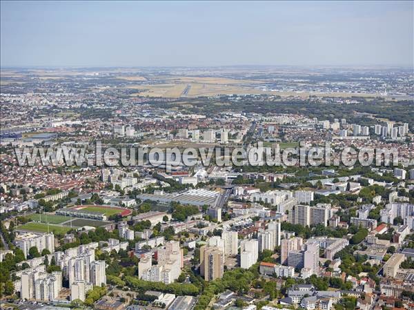 Photo aérienne de Saint-Denis