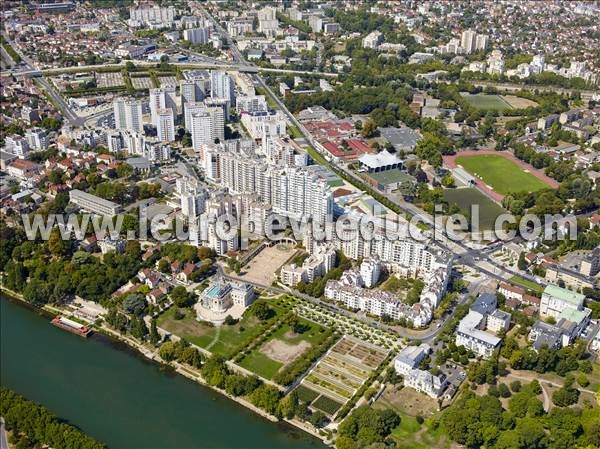 Photo aérienne de Épinay-sur-Seine