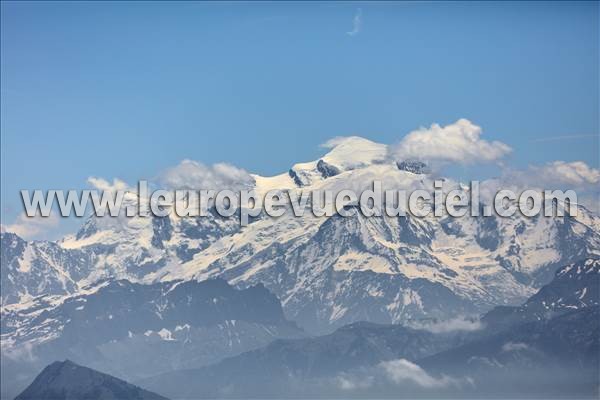 Photo aérienne de Chamonix-Mont-Blanc