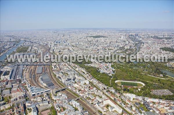 Photo aérienne de Paris