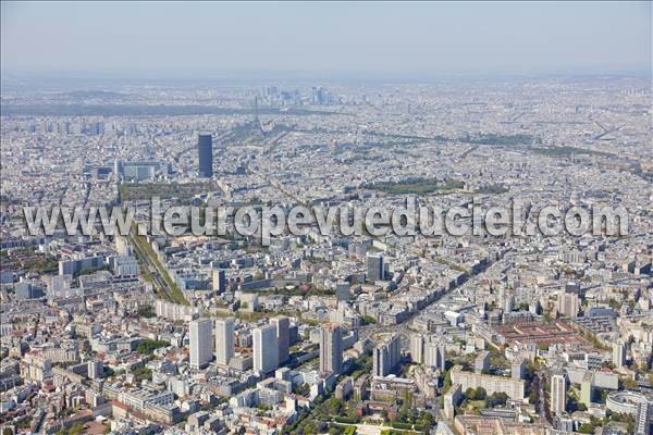 Photo aérienne de Paris