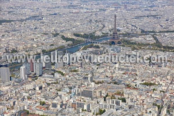 Photo aérienne de Paris