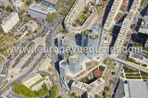 Photo aérienne de Boulogne-Billancourt