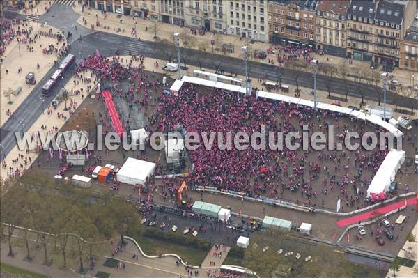 Photo aérienne de Metz