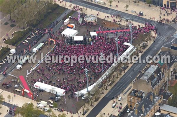 Photo aérienne de Metz