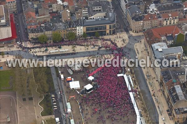 Photo aérienne de Metz