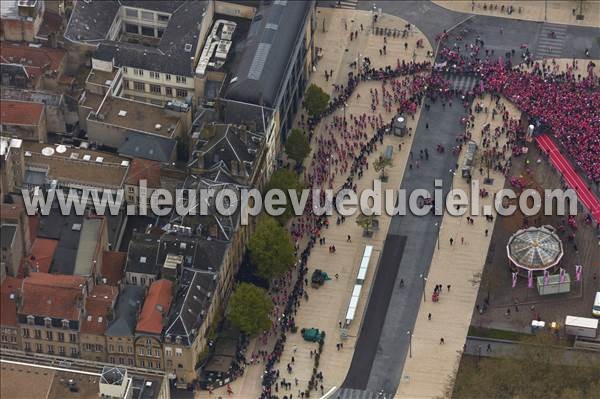 Photo aérienne de Metz