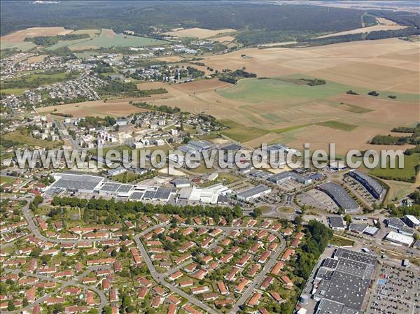 Photo aérienne de Verdun