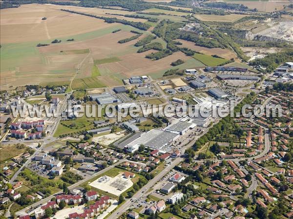 Photo aérienne de Verdun