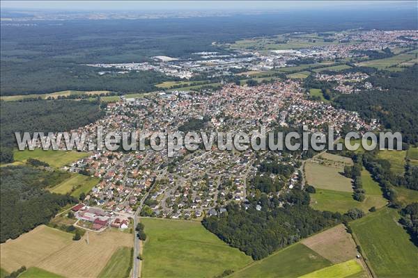 Photo aérienne de Schweighouse-sur-Moder