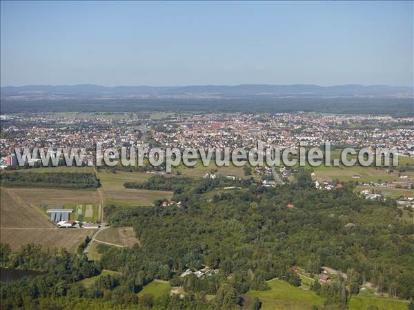 Photo aérienne de Haguenau