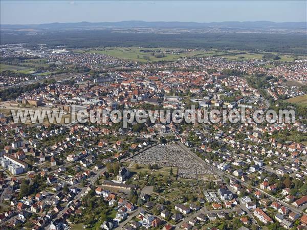 Photo aérienne de Haguenau