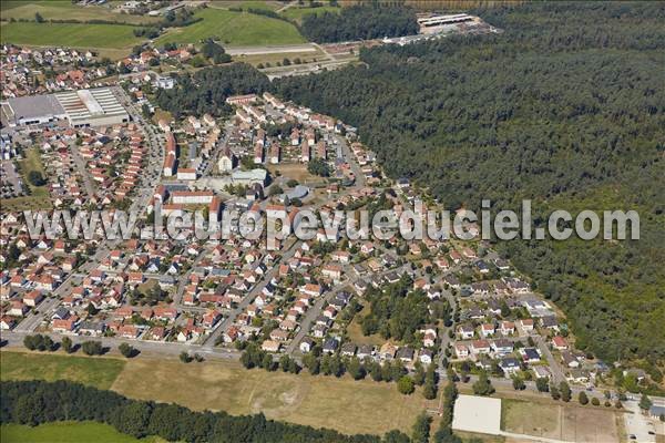 Photo aérienne de Haguenau