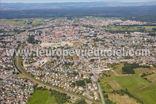 Photo aérienne de Haguenau