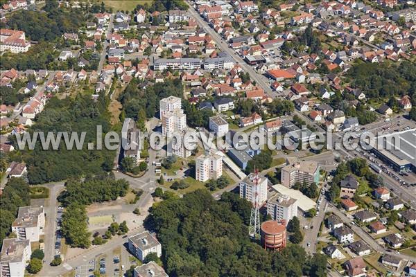 Photo aérienne de Haguenau