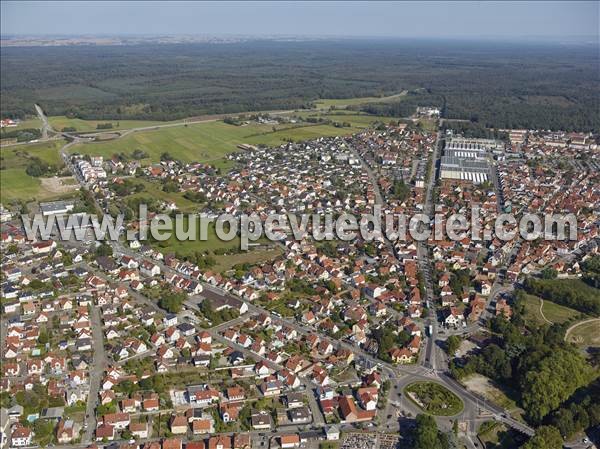 Photo aérienne de Haguenau