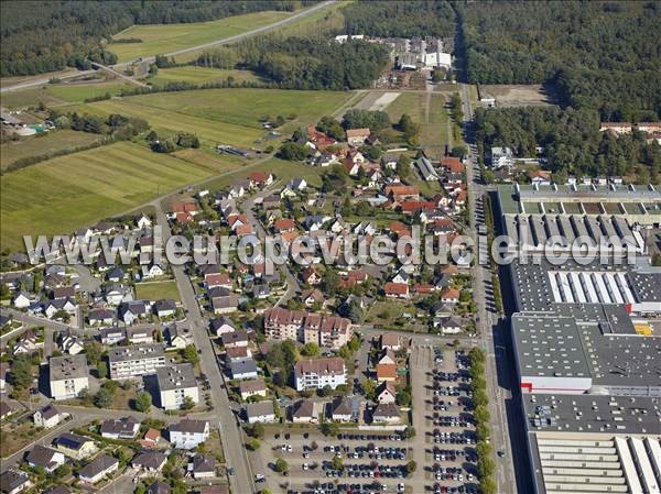 Photo aérienne de Haguenau