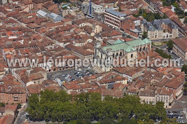Photo aérienne de Montauban