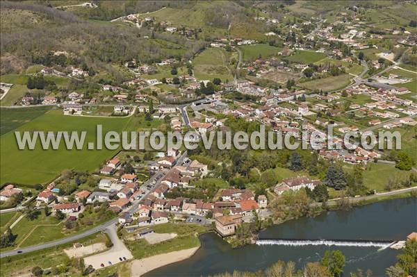 Photo aérienne de Lamothe-Capdeville