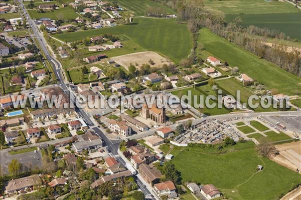 Photo aérienne de Saint-Nauphary
