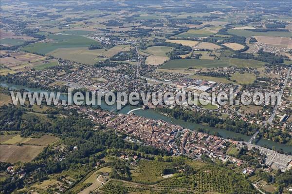 Photo aérienne de Villemur-sur-Tarn