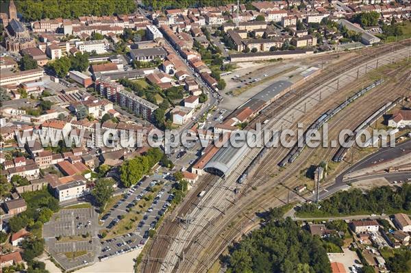 Photo aérienne de Montauban