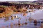 Photos aériennes de Indéterminée (Ardennes) (08) - Les Inondations de 1995 | Ardennes, Champagne-Ardenne, France - Photo réf. 13800
