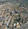 Photos aériennes de "cathedrale" - Photo réf. 051376 - Vue du centre de la ville avec sa place ronde et sa cathédrale.