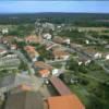 Photos aériennes de Thiébauménil (54300) - Autre vue | Meurthe-et-Moselle, Lorraine, France - Photo réf. 054055 - Le coeur du village avec son glise no-gothique du 19me