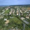 Photos aériennes de "lotissement" - Photo réf. 054075 - Ce lotissement créé dans les années 80 a fait doubler la population de la commune.