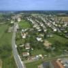 Photos aériennes de "lotissement" - Photo réf. 054076 - Ce lotissement créé dans les années 80 a fait doubler la population de la commune.