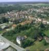 Photos aériennes de Gerbéviller (54830) | Meurthe-et-Moselle, Lorraine, France - Photo réf. 054517 - Vue du centre avec l'glise.