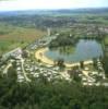 Photos aériennes de "terrain" - Photo réf. 054714 - Terrain de camping en bord de lac.