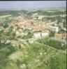 Photos aériennes de "avec" - Photo réf. 054819 - Vue d'ensemble avec l'glise au centre.