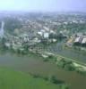 Photos aériennes de "marne" - Photo réf. 054845 - Au premier plan la Meurthe, suivi du canal de la Marne au Rhin.